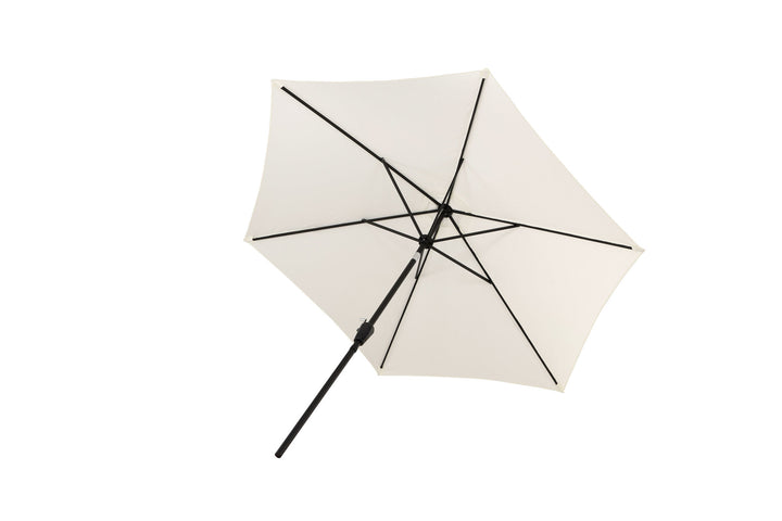 Venture Home Leeds Umbrella - 3m - Grey Alu / Ecru Fabric