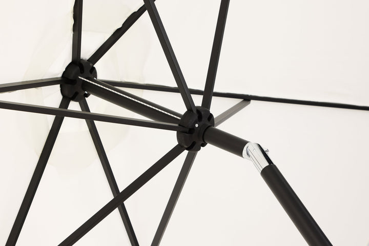 Venture Home Leeds Umbrella - 3m - Grey Alu / Ecru Fabric