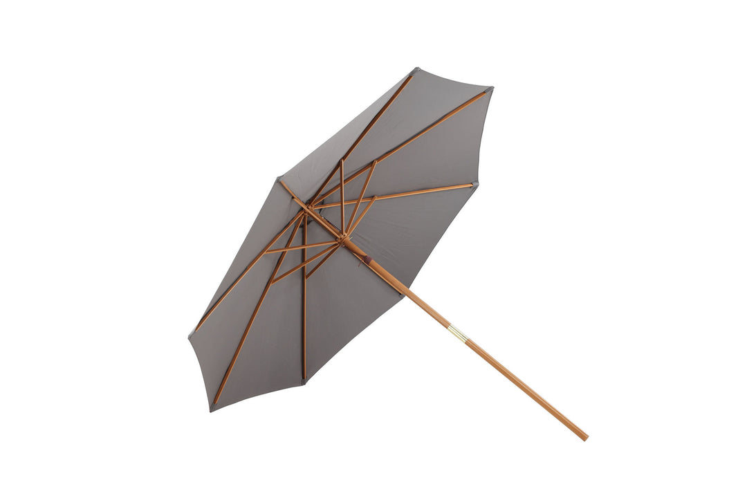 Venture Home Ixos Umbrella - ø300 - Wood / Grey Fabric