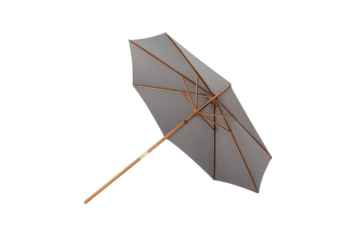 Venture Home Ixos Umbrella - ø300 - Wood / Grey Fabric