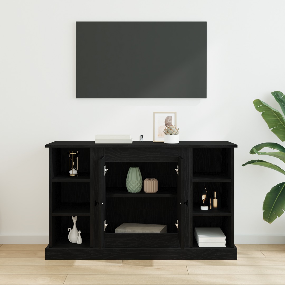 Sideboard Sort eg 100 x 35,5 x 60 cm Konstrueret træ