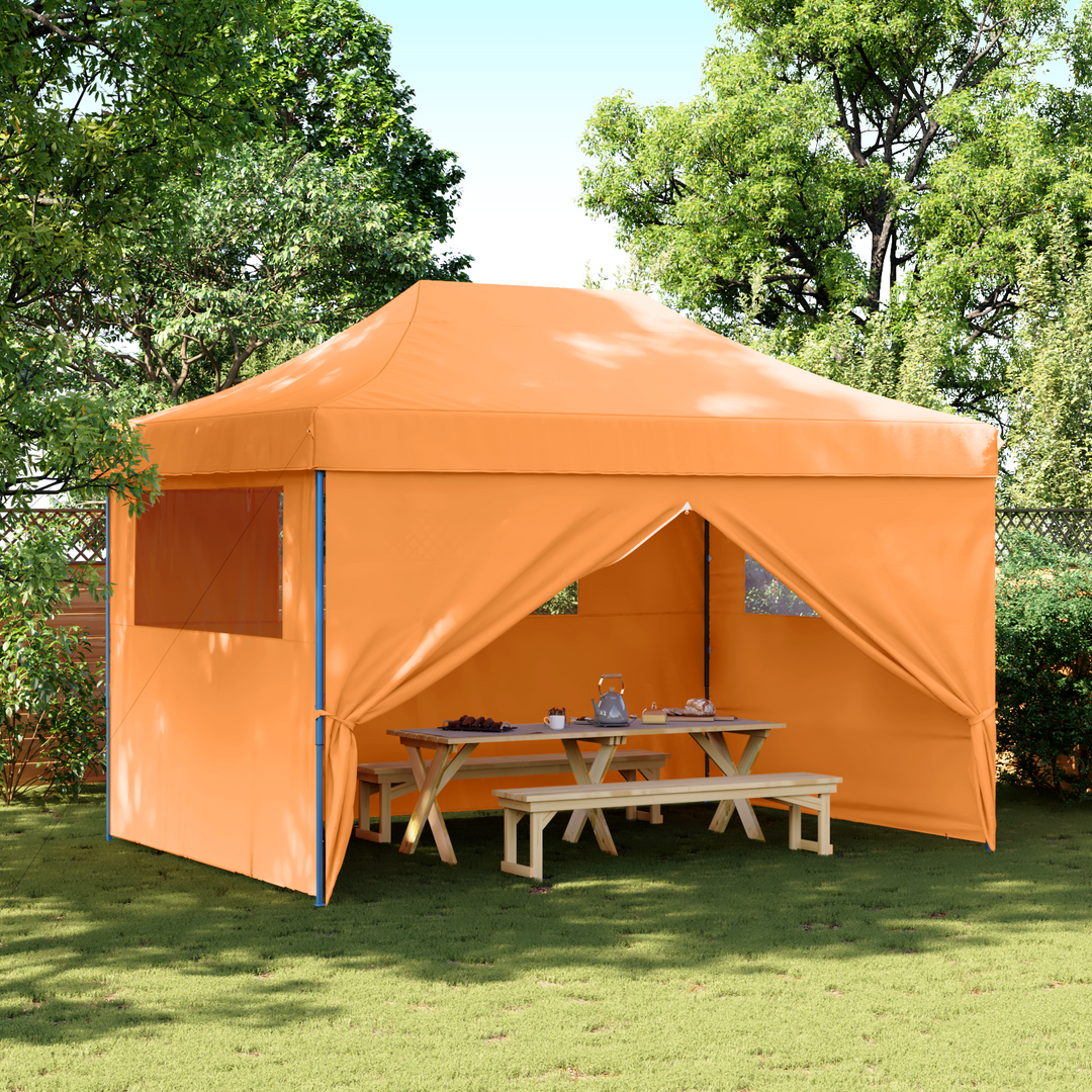 Party Tent Orange 279 x 410 x 315 cm Oxford stof