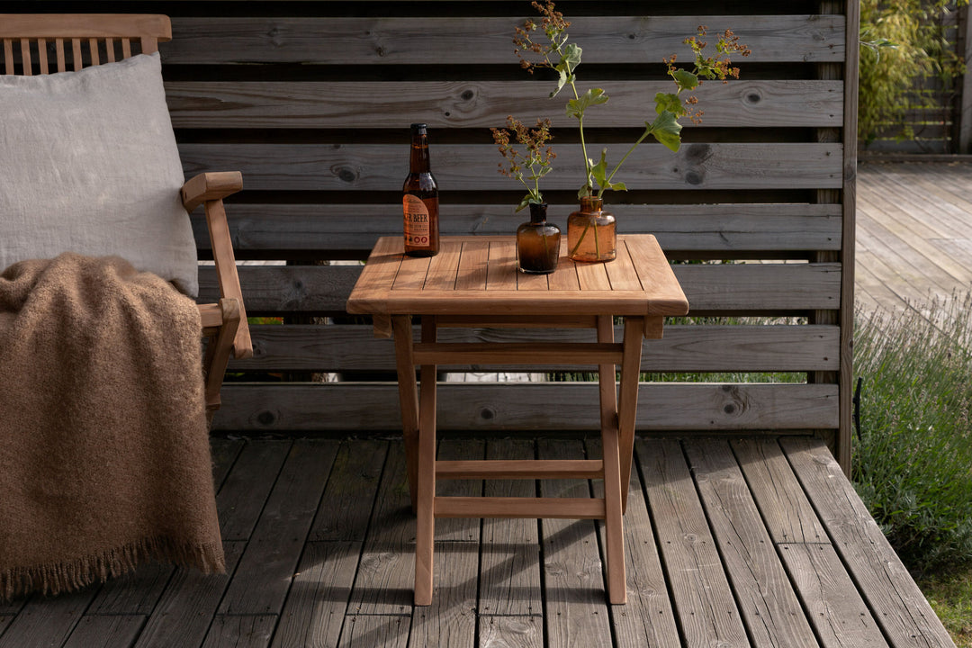 Venture Home Kenya - Lounge Table- Natural - Teak - 50*50Cm