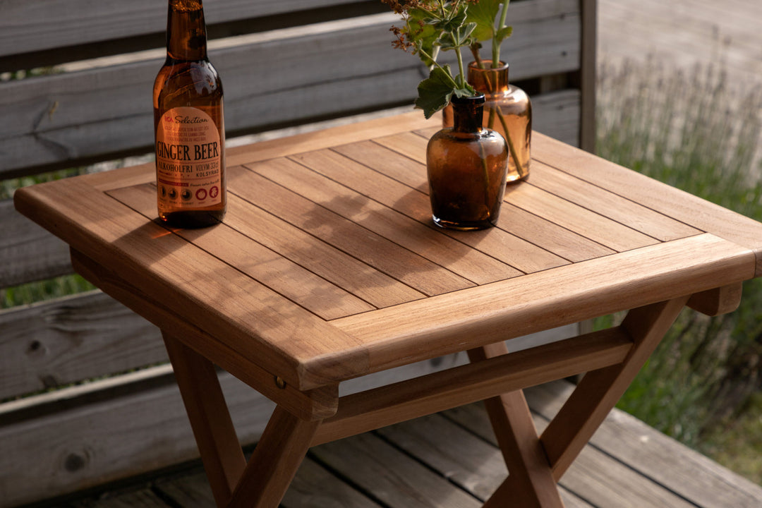 Venture Home Kenya - Lounge Table- Natural - Teak - 50*50Cm
