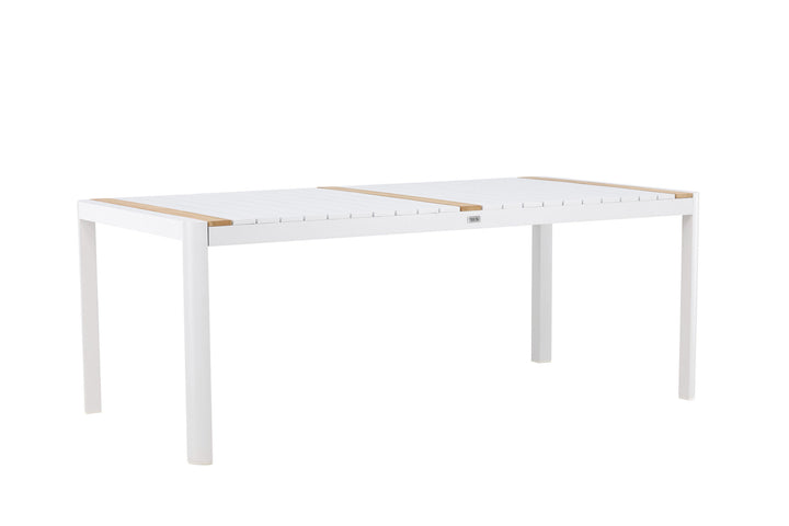 Venture Home Togo - Dining Table- White / Teak - Allu / Teak - 200*100
