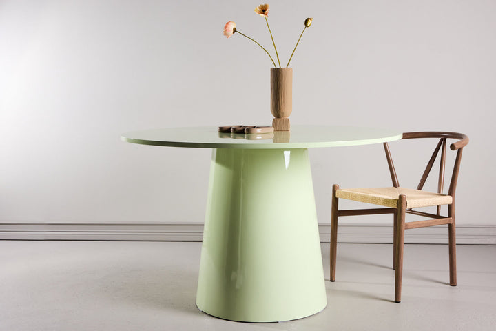 Venture Home Lanzo Dining Table φ120 - Matcha Green