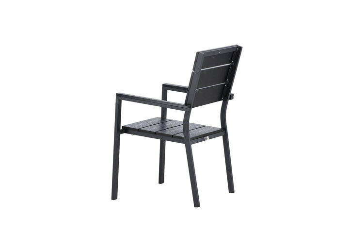 Venture Home Levels Chair (stackable) 2-pack - Black Alu / Black Aintwood