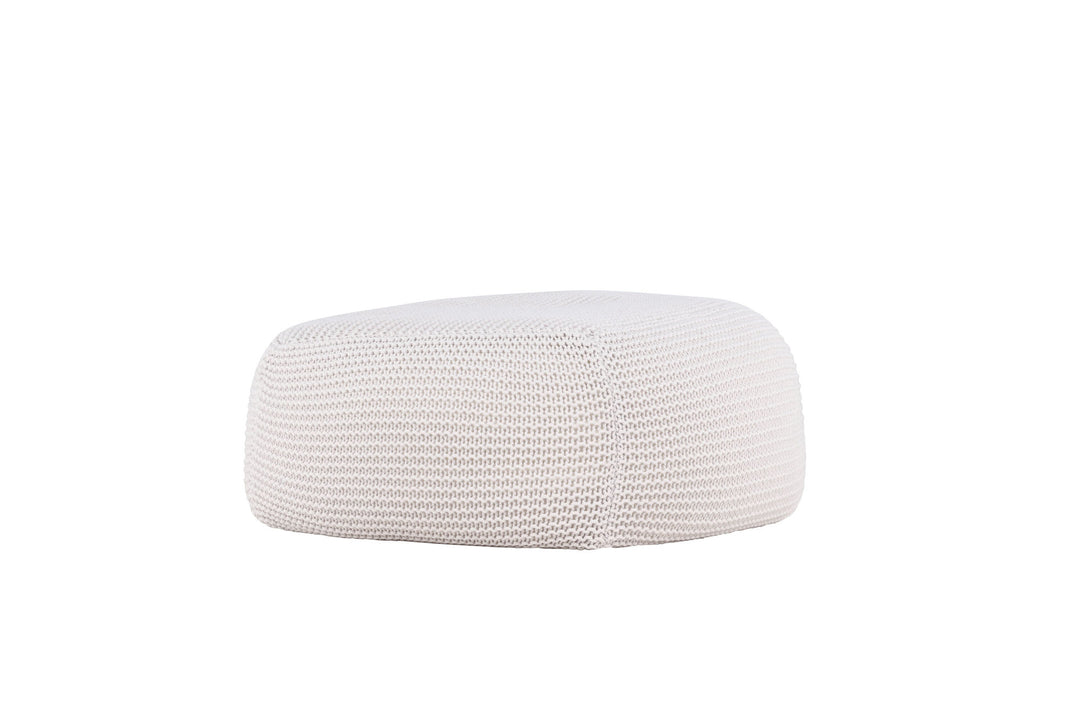 Venture Home Luca Pouf - 60*60 cm / Creme