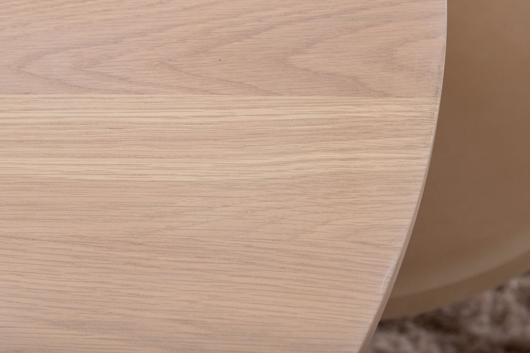 Venture Home Bianca Round Dining Table , White Wash Black Veneer+Velvet Stitches Chair , Black Beige Velvet_4