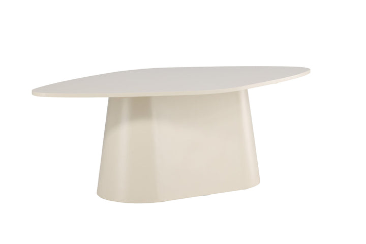Vind Diamond Dining Table 210x110x75 cm - MDF Beige PU Lacquer Painting FSC 100%
