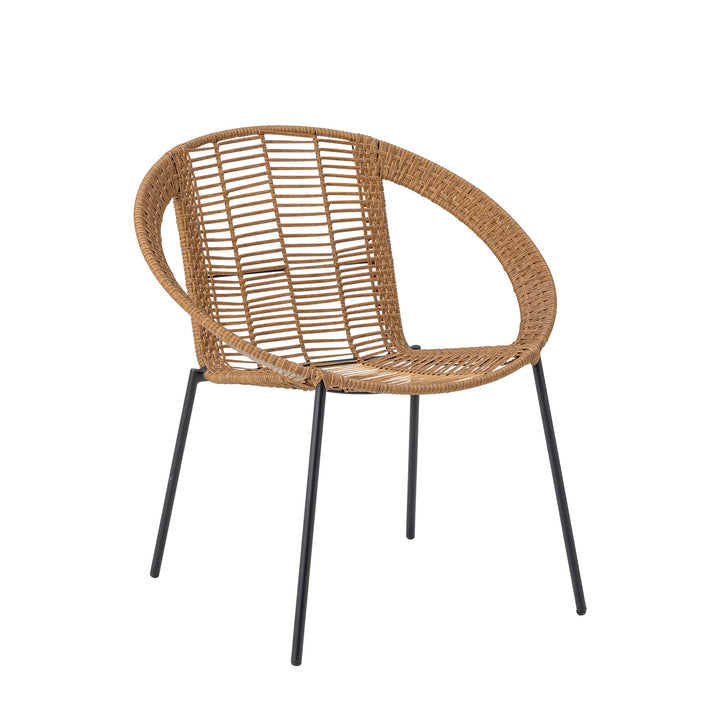 Bloomingville Dudine Lounge sæt, Natur, Polyrattan