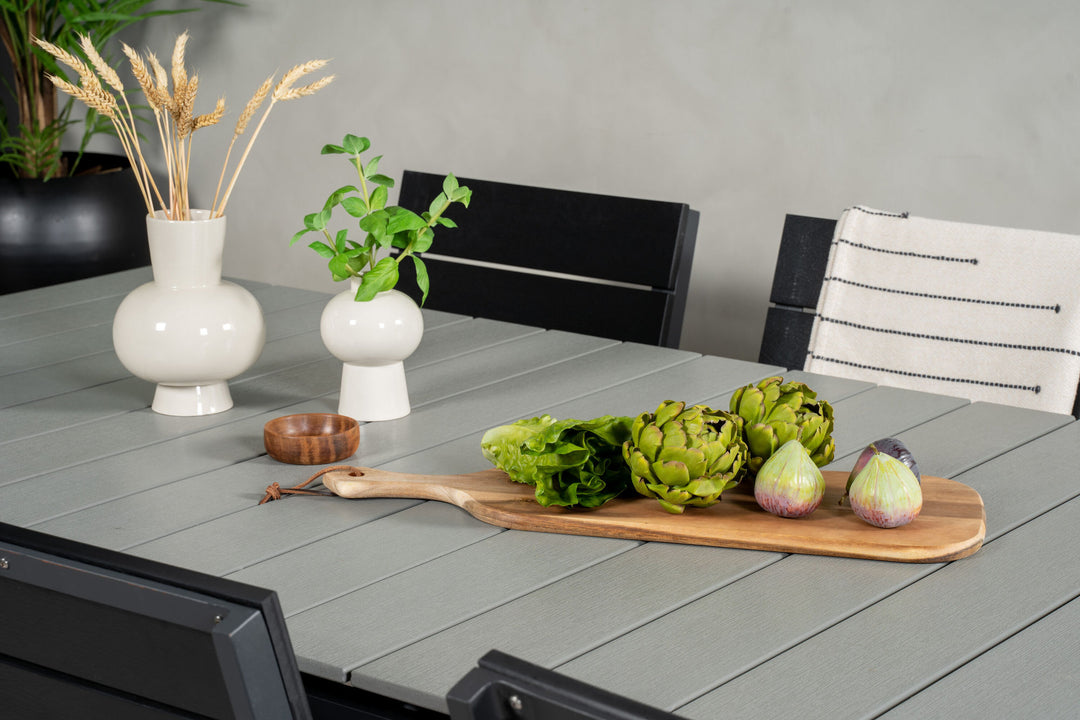 Venture Home Levels Table 229/310 - Black/Grey - Levels Chair (stackable) - Black Alu / Black Aintwood 6