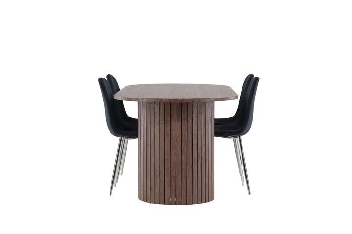 Venture Home Härön Dining Table with Polar Dining Chair