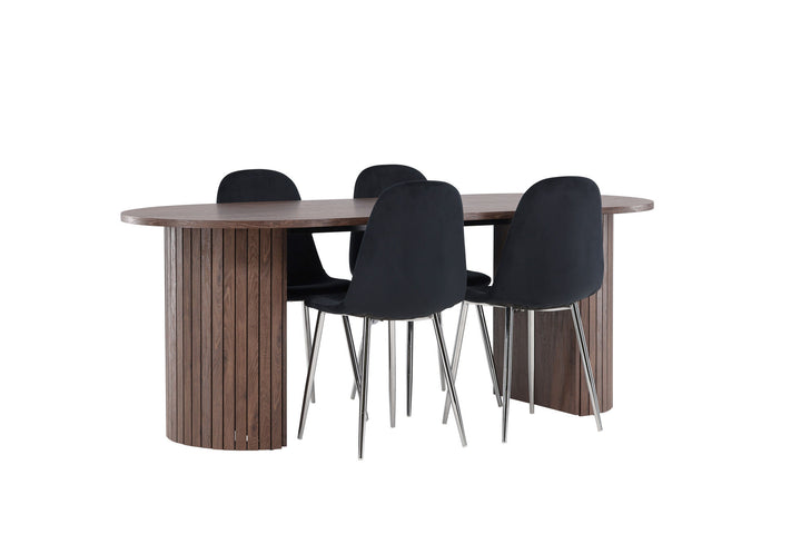 Venture Home Härön Dining Table with Polar Dining Chair