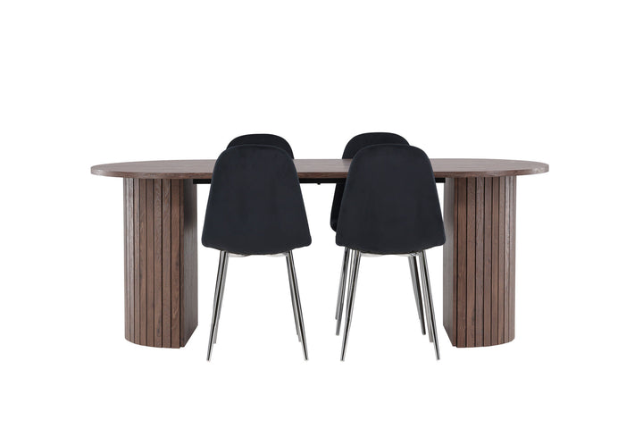 Venture Home Härön Dining Table with Polar Dining Chair