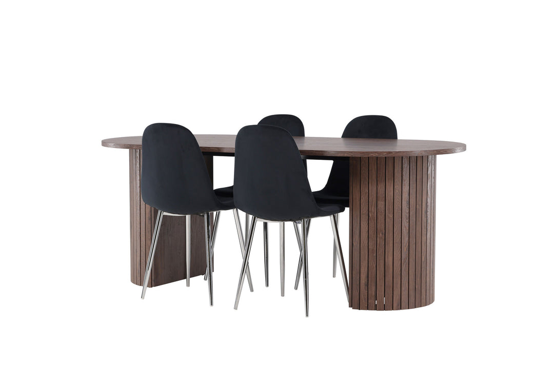 Venture Home Härön Dining Table with Polar Dining Chair