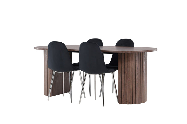 Venture Home Härön Dining Table with Polar Dining Chair