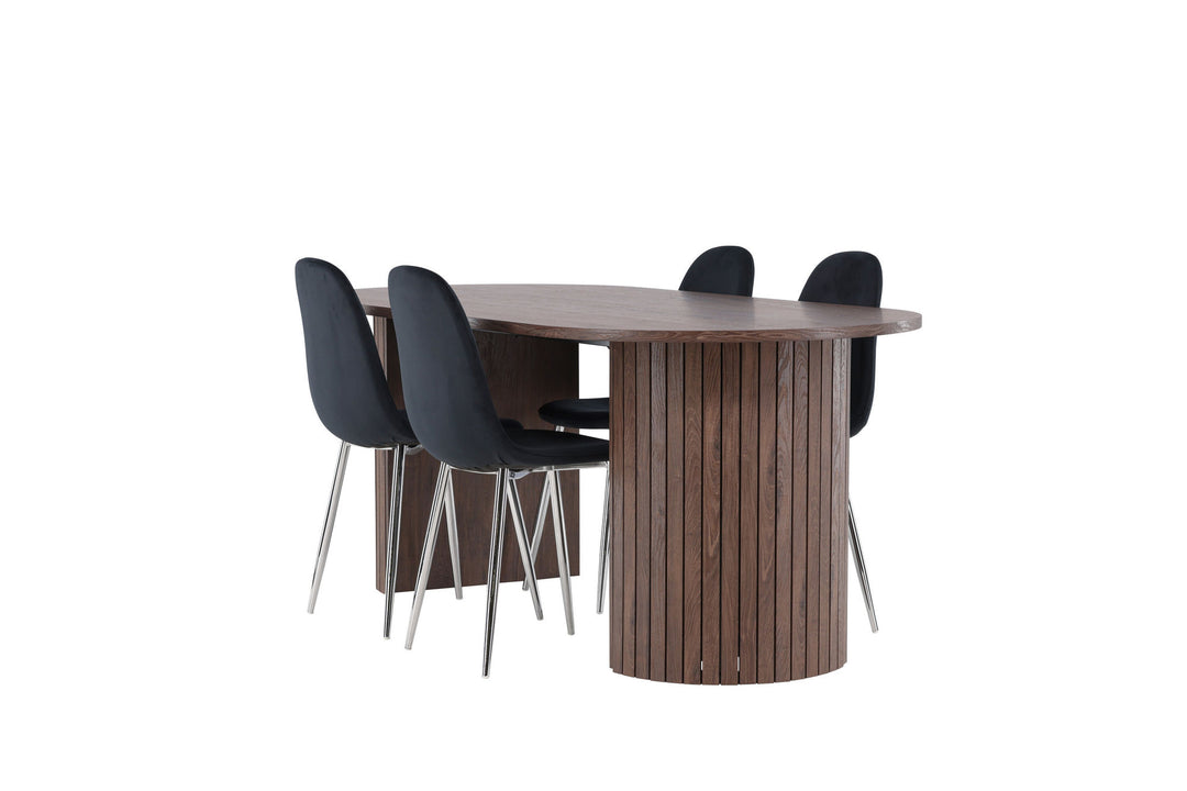 Venture Home Härön Dining Table with Polar Dining Chair