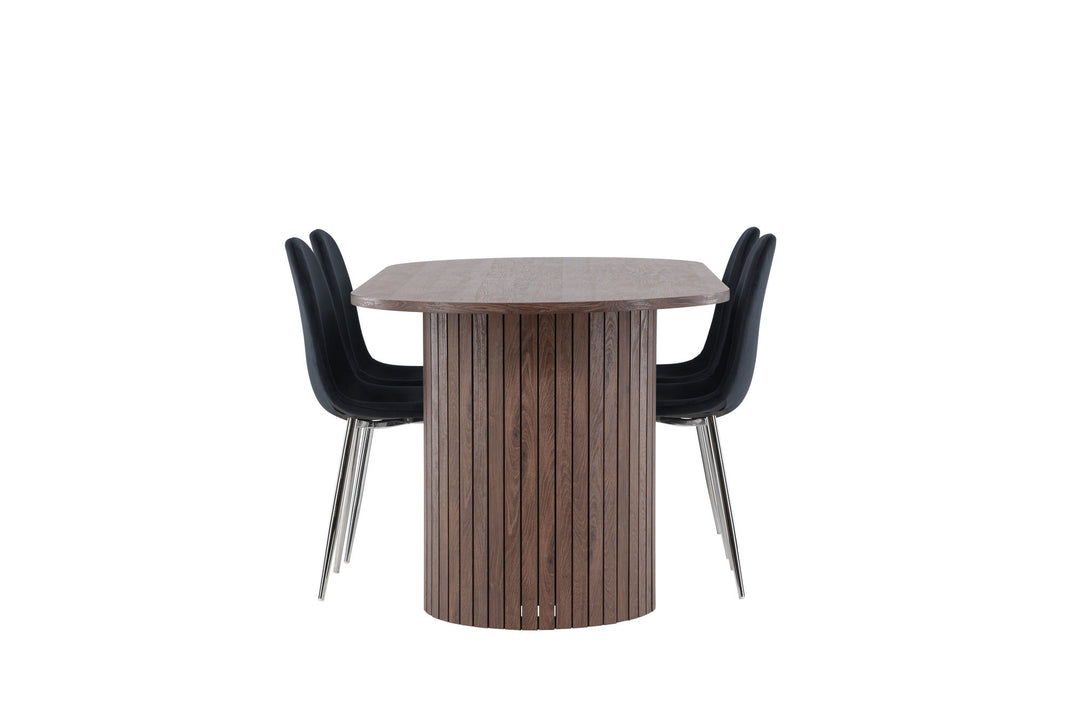 Venture Home Härön Dining Table with Polar Dining Chair