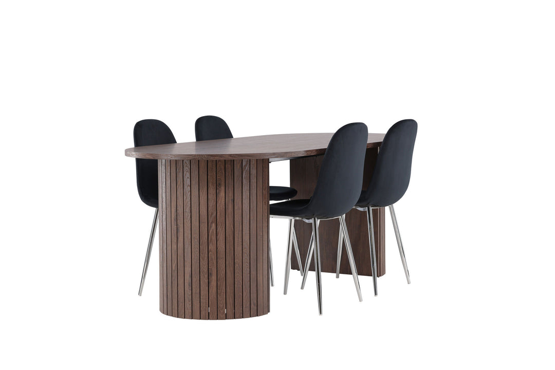 Venture Home Härön Dining Table with Polar Dining Chair