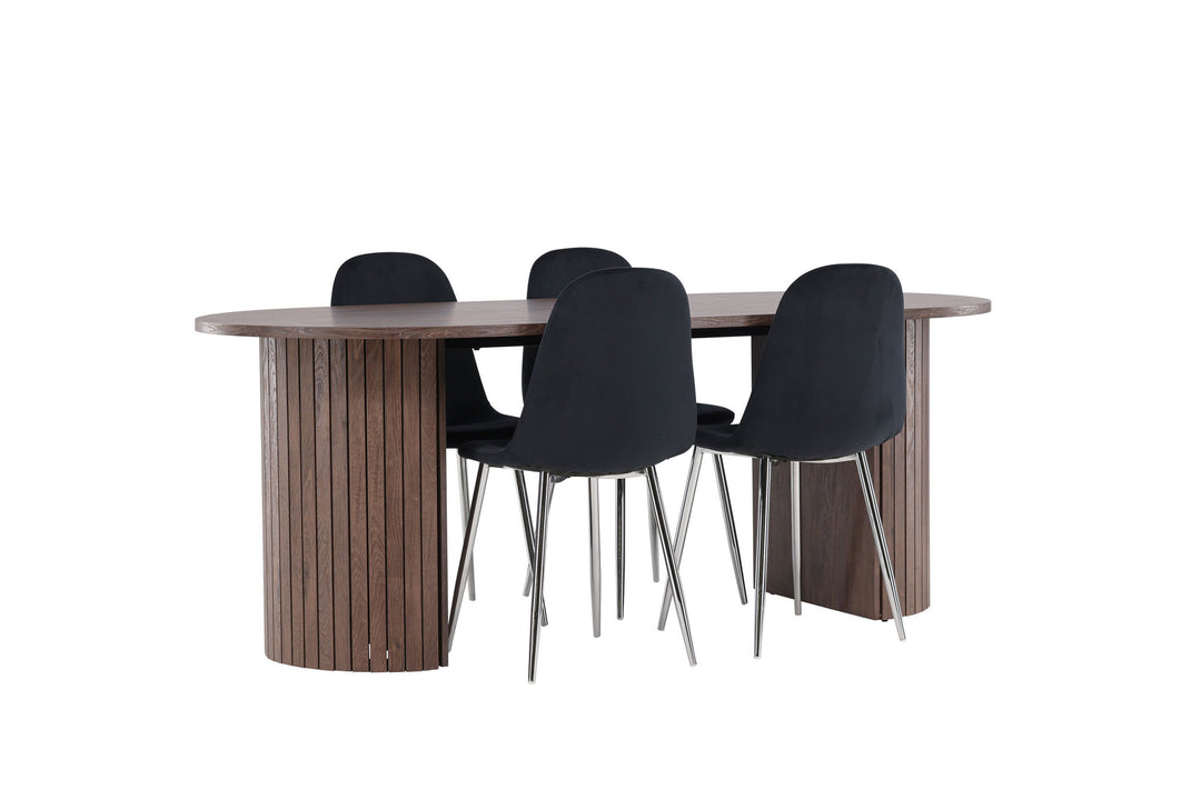 Venture Home Härön Dining Table with Polar Dining Chair