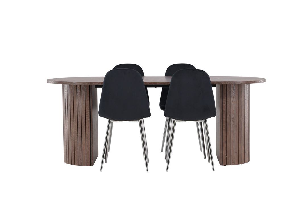 Venture Home Härön Dining Table with Polar Dining Chair