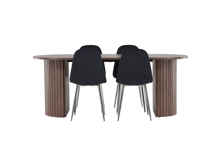 Venture Home Härön Dining Table with Polar Dining Chair