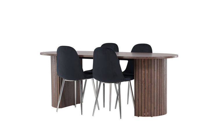 Venture Home Härön Dining Table with Polar Dining Chair