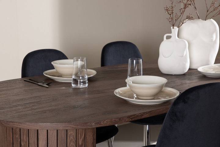 Venture Home Härön Dining Table with Polar Dining Chair