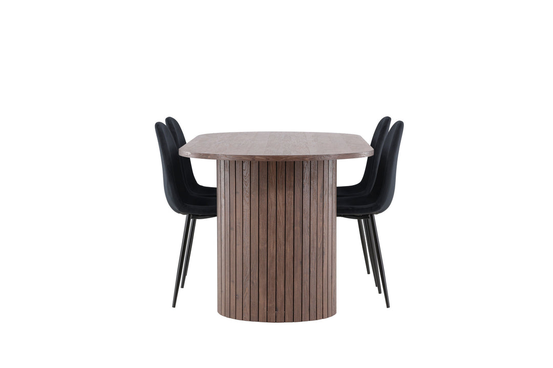 Venture Home Härön Dining Table with Polar Dining Chair