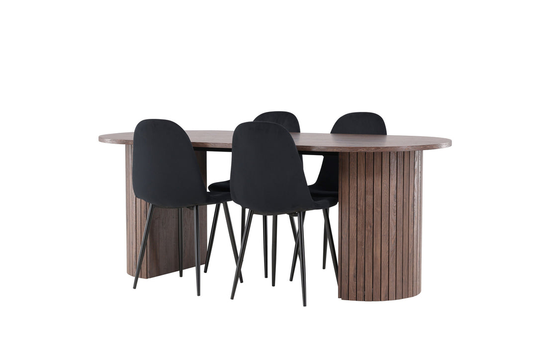 Venture Home Härön Dining Table with Polar Dining Chair