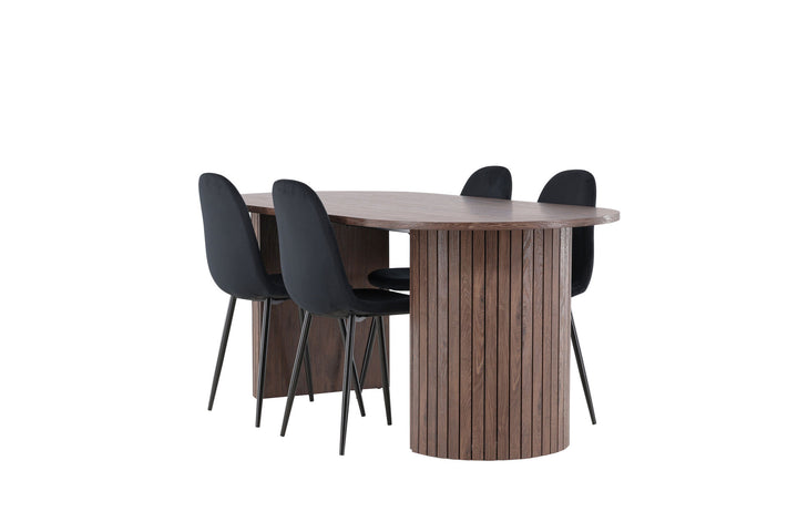 Venture Home Härön Dining Table with Polar Dining Chair