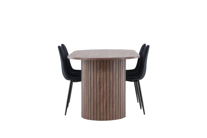 Venture Home Härön Dining Table with Polar Dining Chair