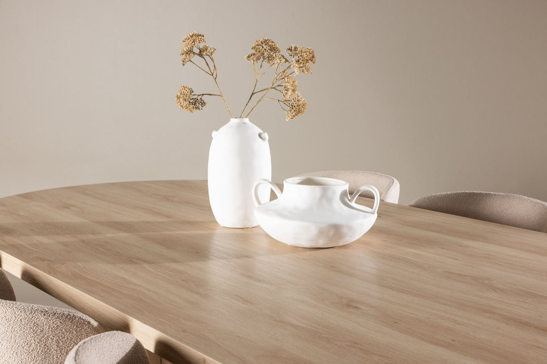 Venture Home Bootcut Dining Table with Modesto Dining Chair