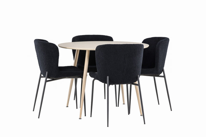 Venture Home Plaza Dining Table with Modesto Dining Chair