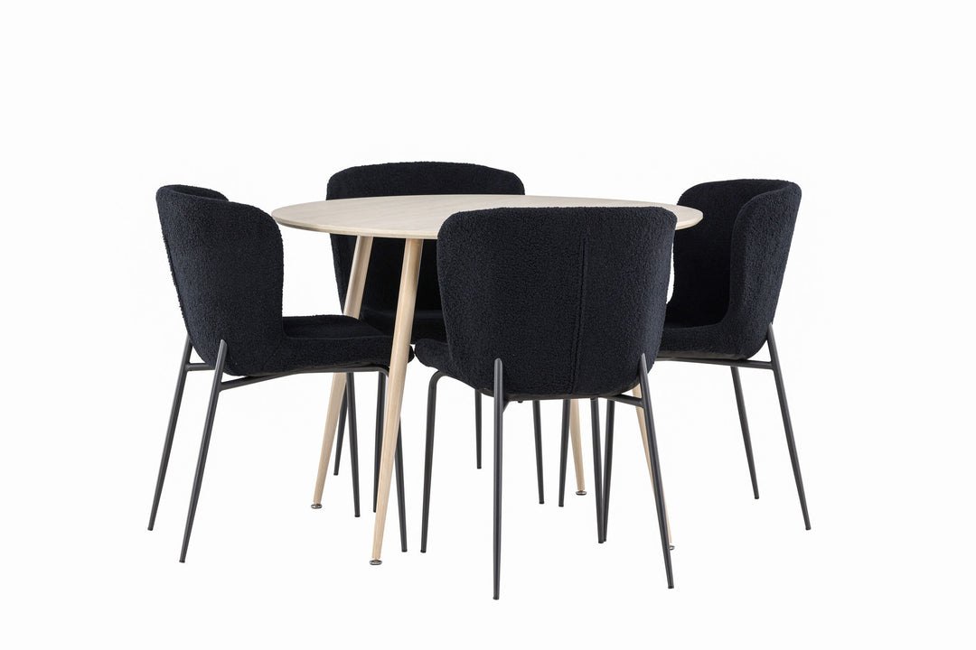 Venture Home Plaza Dining Table with Modesto Dining Chair