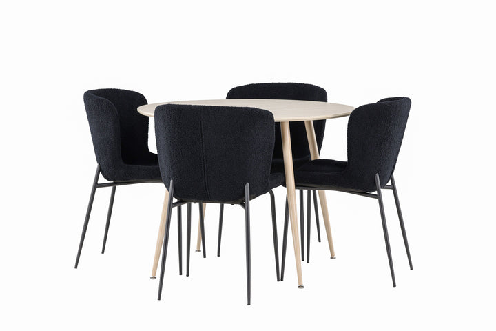 Venture Home Plaza Dining Table with Modesto Dining Chair