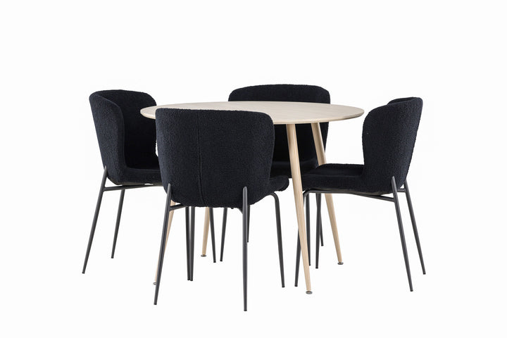 Venture Home Plaza Dining Table with Modesto Dining Chair