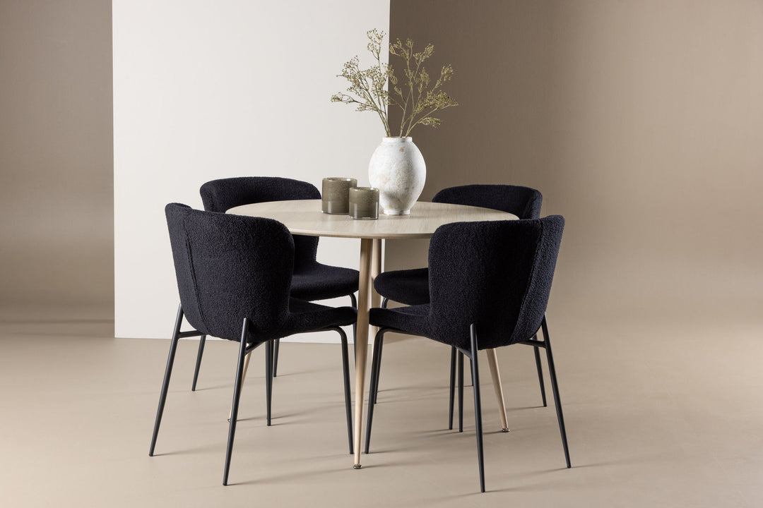 Venture Home Plaza Dining Table with Modesto Dining Chair