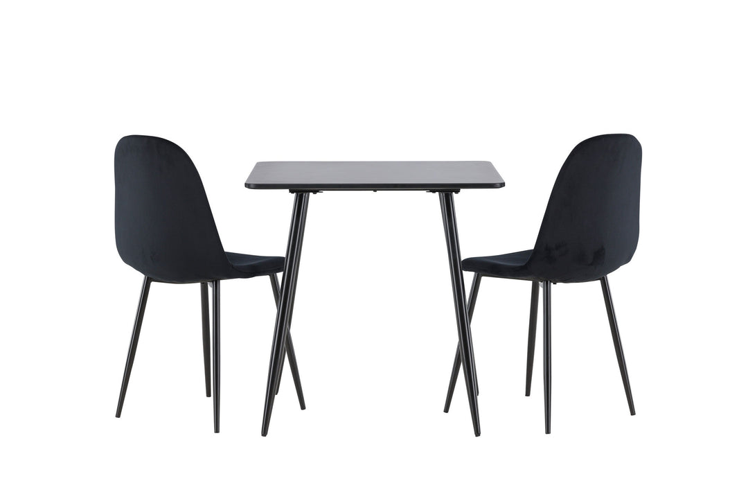 Venture Home Polar Dining Table with Polar Dining Chair