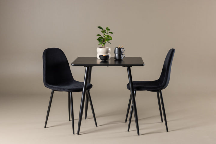 Venture Home Polar Dining Table with Polar Dining Chair