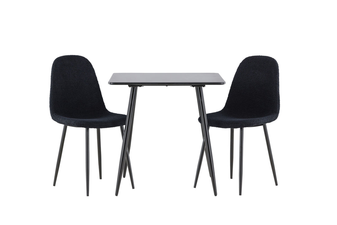 Venture Home Polar Dining Table with Polar Dining Chair