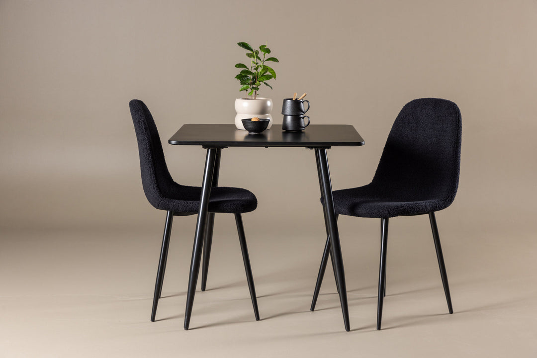 Venture Home Polar Dining Table with Polar Dining Chair