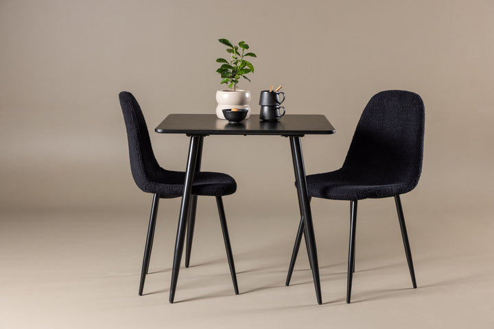Venture Home Polar Dining Table with Polar Dining Chair