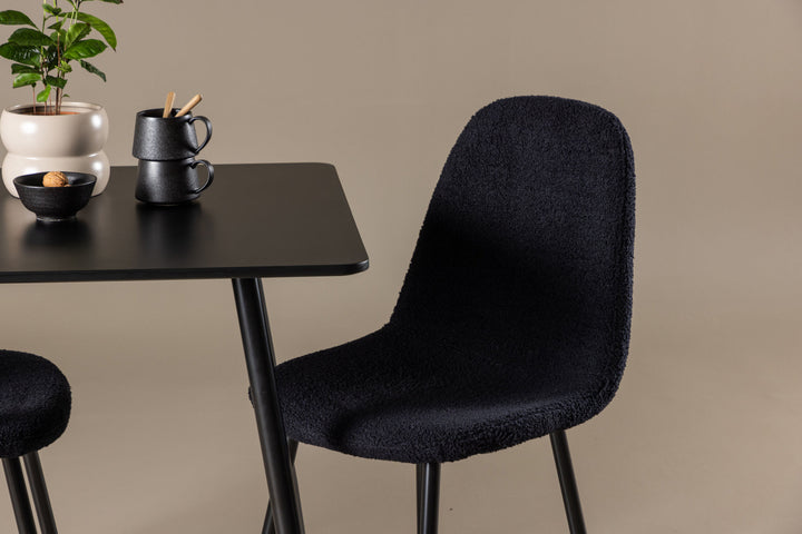 Venture Home Polar Dining Table with Polar Dining Chair