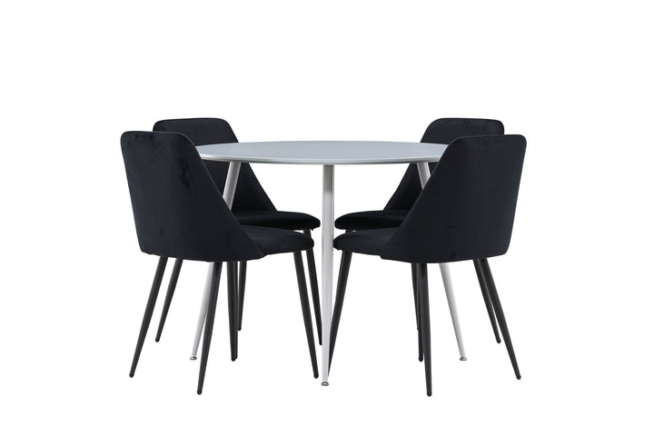 Venture Home Plaza Dining Table with Night Dining Chair
