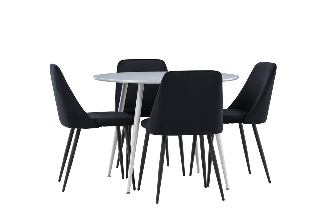 Venture Home Plaza Dining Table with Night Dining Chair