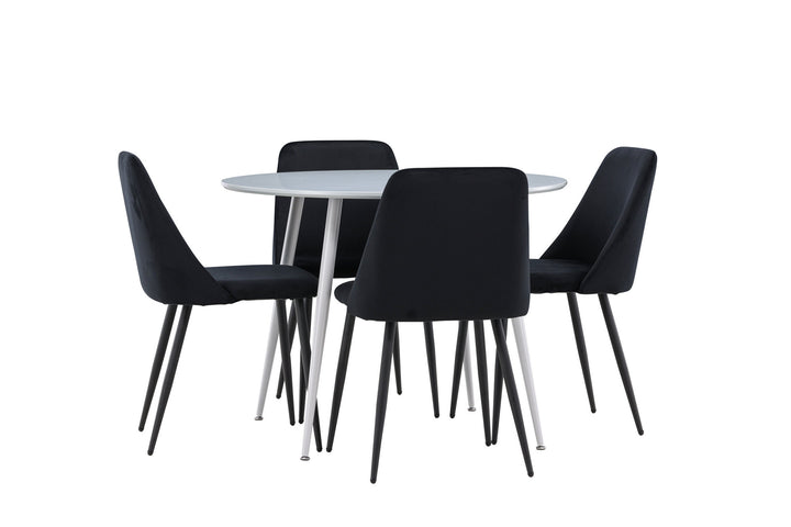 Venture Home Plaza Dining Table with Night Dining Chair