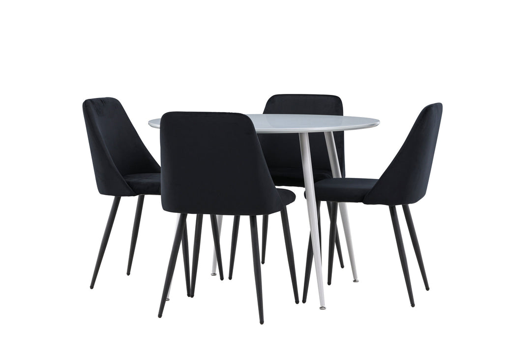 Venture Home Plaza Dining Table with Night Dining Chair