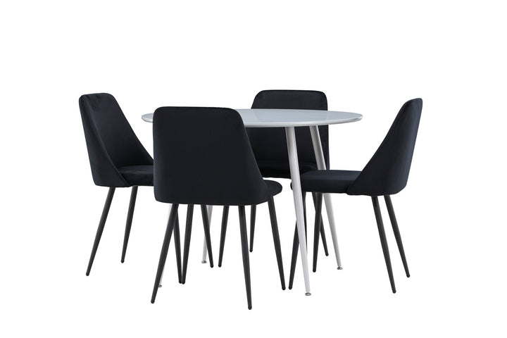 Venture Home Plaza Dining Table with Night Dining Chair